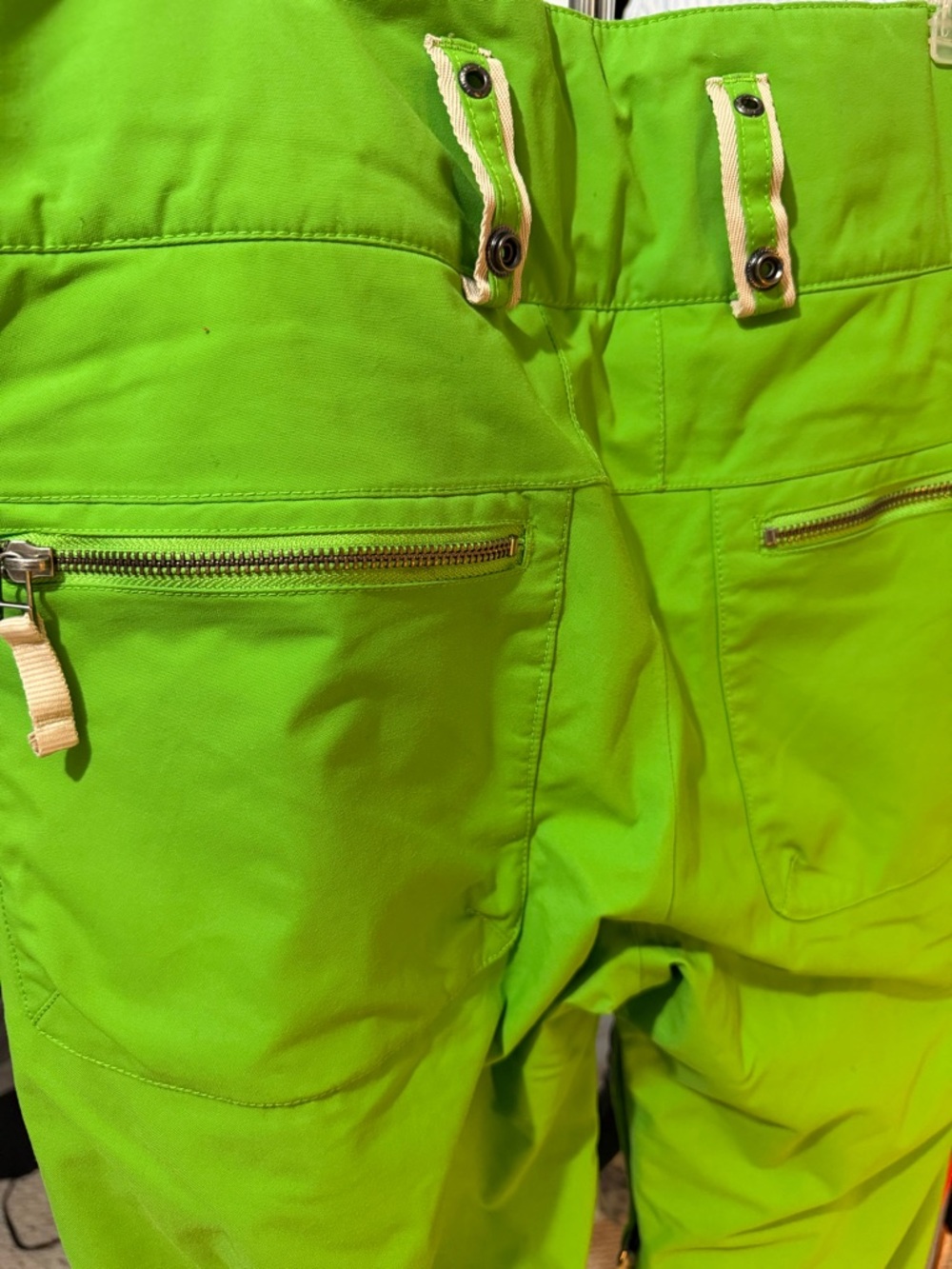 Bonfire Womens Ski Pants Prism Classic Fit Sz Medium Lime Green - Picture 6 of 10